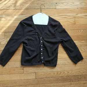 Vintage 80s Retro Cardigan Sweater size Small